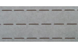 Vlieseline Taille-Rokband 10-30-30-10 (50 m), Wit